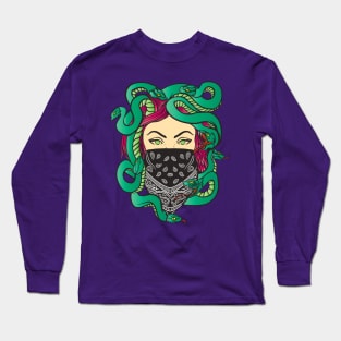 Madame Medusa Vintage Comic Long Sleeve T-Shirt